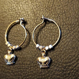 Boutique Simple and Smaller Gold Tone Hoop Earring