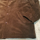 J.Crew Heavy Suede Leather w Wool Lining Jacket Size L