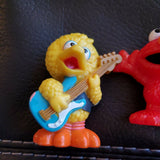 2010 Sesame Street Workshop Figures Lot Of 4 Hasbro Ernie Cookie Elmo Bert Bird