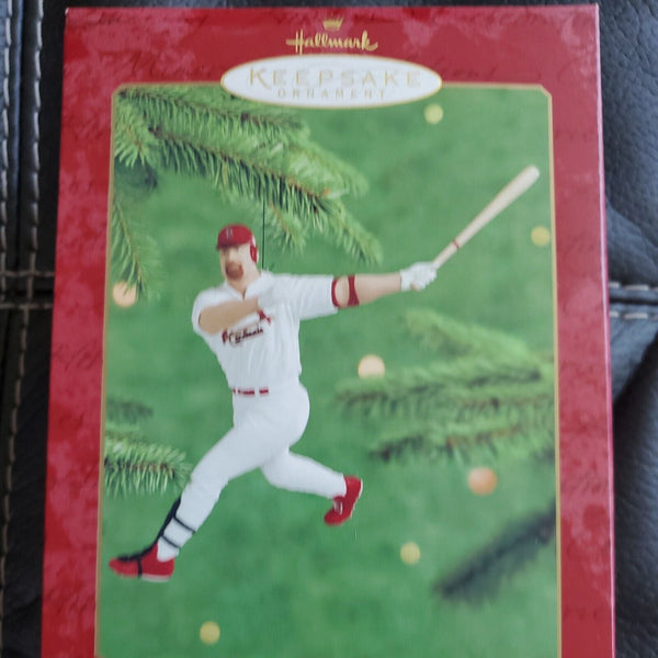 Hallmark MLB At The Ballpark Mark McGwire Cardinals Keepsake Ornament 2000