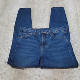 TopShop High Rise Skinny Ankle Blue Jeans Size 28