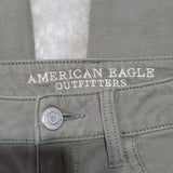 American Eagle Super Stretch Light Green Jegging Size 0