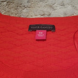 NWT Vince Camuto Dark Orange Light Sweater Size 2XL
