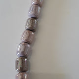 Boutique Heavier Weight Muted Lavendar Stone Necklace