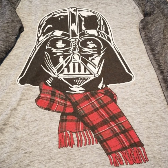 NWT Star Wars Darth Vader Light Weight Holiday Shirt Size S