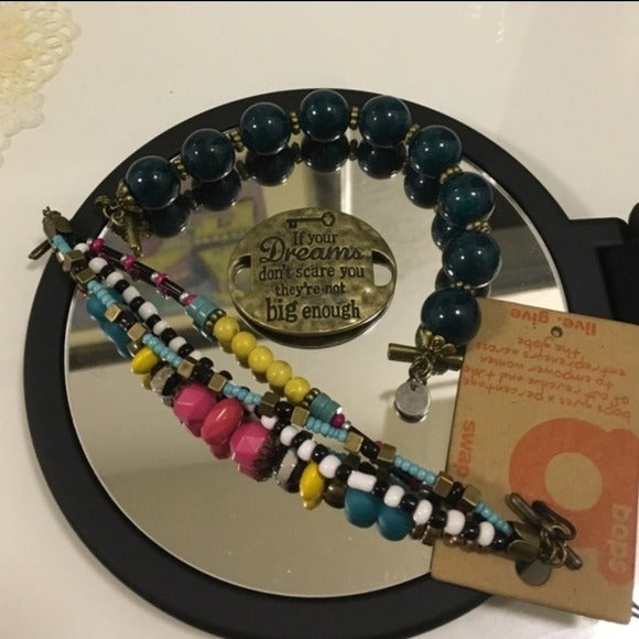 Boutique Swap Bops Stackable Bangle Bracelet Missouri Charms Sold Separately