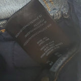 Liverpool Jean Company Distressed Cuffed The Capri Blue Jeans Size 4