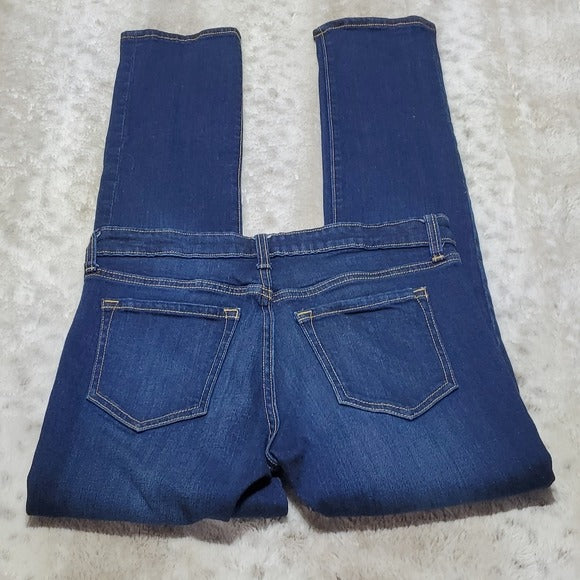 GAP Denim Dark Wash Straight Leg Blue Jeans Size 25R