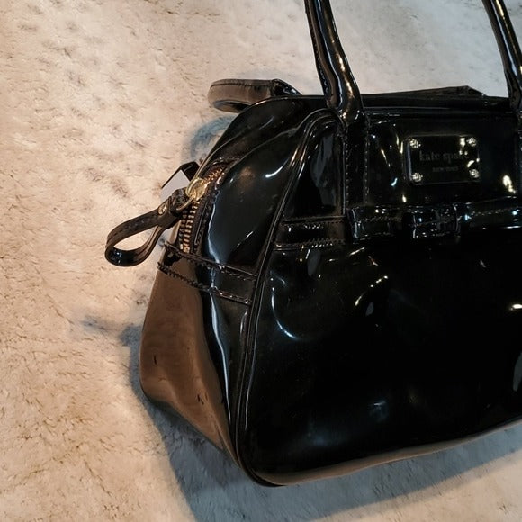 Kate Spade New York Patent Leather Tote - Black Totes, Handbags - WKA365115  | The RealReal