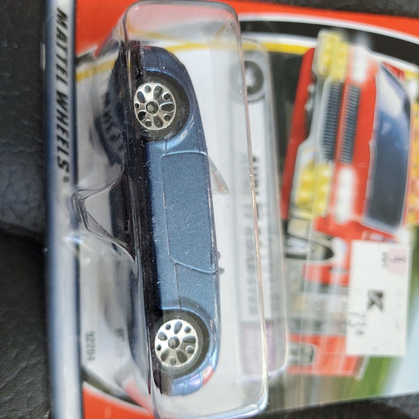 Matchbox Blue Audi TT Roadster #4 of 75 Daddy's Dreams Series 2000 Mattel Wheels