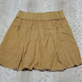 Free People Relaxed Festival Peasant Style Skirt w Pockets and Fringe Size XS