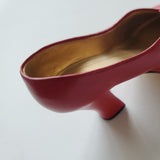 Just The Right Shoe By Raine Ravishing Red Pump Heel 25002 1999