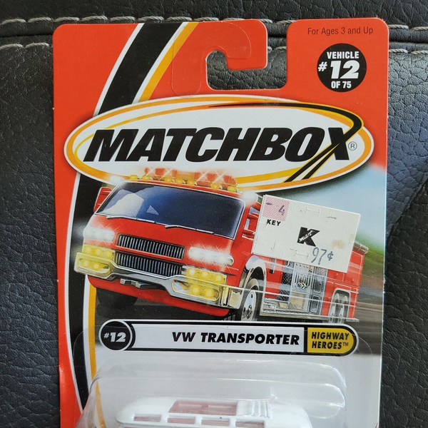 Matchbox VW Transporter Highway Heroes #12 of 75 1960s Volkswagen Bus 2000