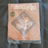 Sunset Wayne Maurer Gems from the Sea Needlepoint Kit #6100 1988 Open Box