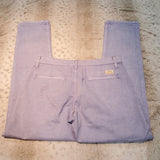 Big Star Blue Purple Acid Wash Cropped Jeans Size 26