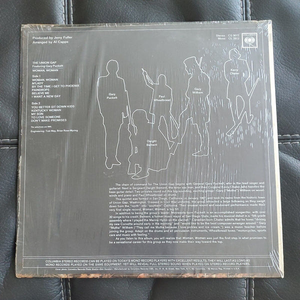 The Union Gap Featuring Gary Puckett Woman Woman LP 1968 Original Vinyl Album