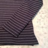 NWT Nautica Navy and White Striped Heavier Weight Top