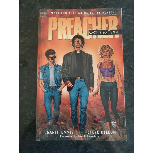 PREACHER VOL. 1 "Gone To Texas" TRADE PAPERBACK 4th Printing
