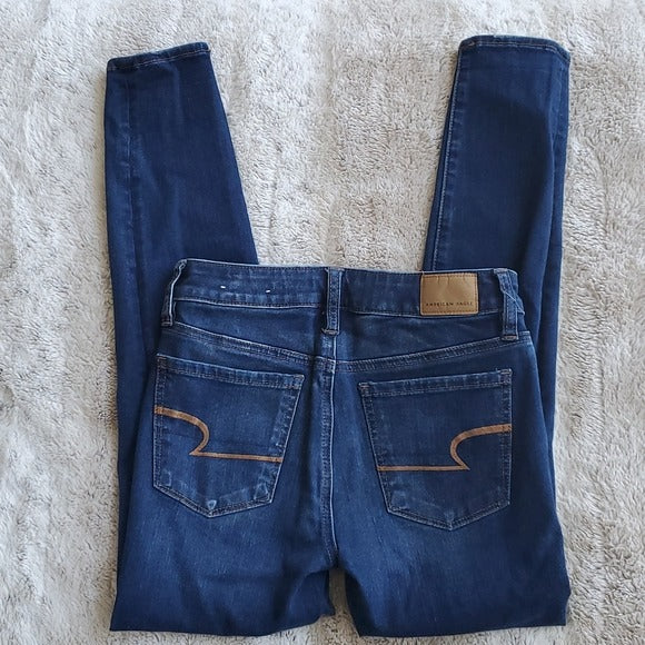 American Eagle Outfitters, Jeans, American Eagle Hirise Jeggings Next  Level Stretch Denim Jeans