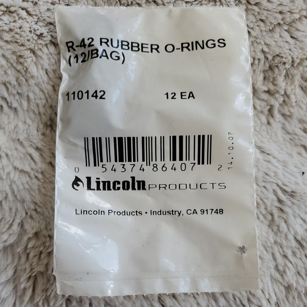 Lincoln Products LIN110142 Fiber and Nitrile Outside Diameter 5/8 in O-Ring