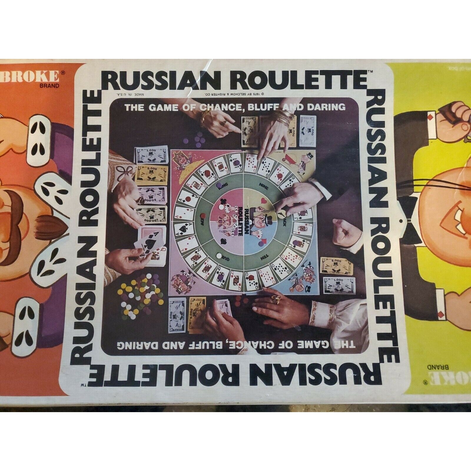 Buy Vintage Russian Roulette Go for Broke Game 1975 Edition by