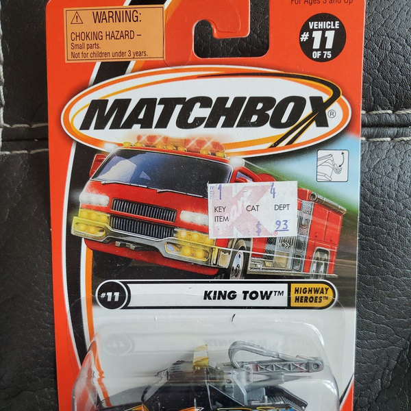 MATCHBOX KING TOW-HIGHWAY HEROES #11 2000 1:64 Scale 92214 Auto Max
