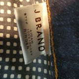 J BRAND Aidan Boyfriend Blue Jeans Ringer Size 25