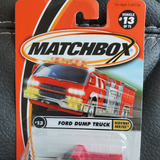 Matchbox 2000 Highway Heroes #13 of 75 Ford Dump Truck Black Highway Service New