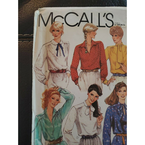 McCall's Pattern 7173 Miss Size 12 Bust 34 Pullover Blouses