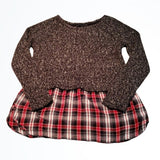 Sanctuary Sweater and Flannel Combo Top Size XS
