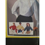 Simplicity pattern 6171 Misses Blouse with collar variations