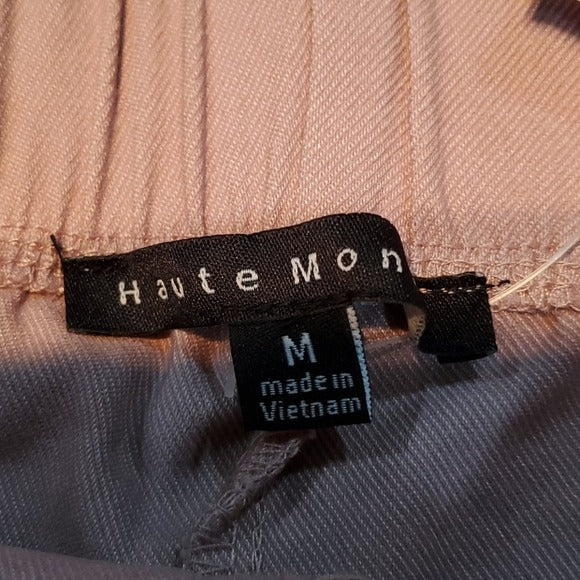 NWT Haute Monde Blush High Rise Pull On Shorts Size M