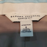 Banana Republic Martin Fit Wool Blend Trousers Size 6