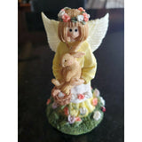 Linda Grayson Flower Angel Figurine April "Spring is Here"