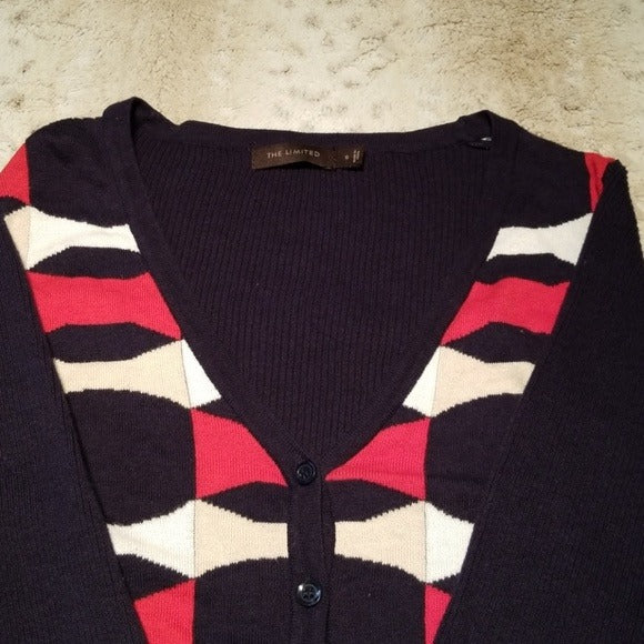 The Limited Lightweight 3/4 Sleeve Cardigan Size S
