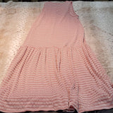 NWT Caution to the Wind Long Relaxed Peach Maxi Dress