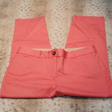 Talbots Petites Pink Mid Rise Perfect Crop Pants Size 10P