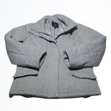 Talbots Womens Gray Wool Winter Jacket Size M