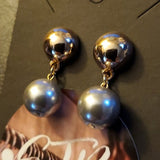 Boutique Gold and Silver Vintage Looking Earrings